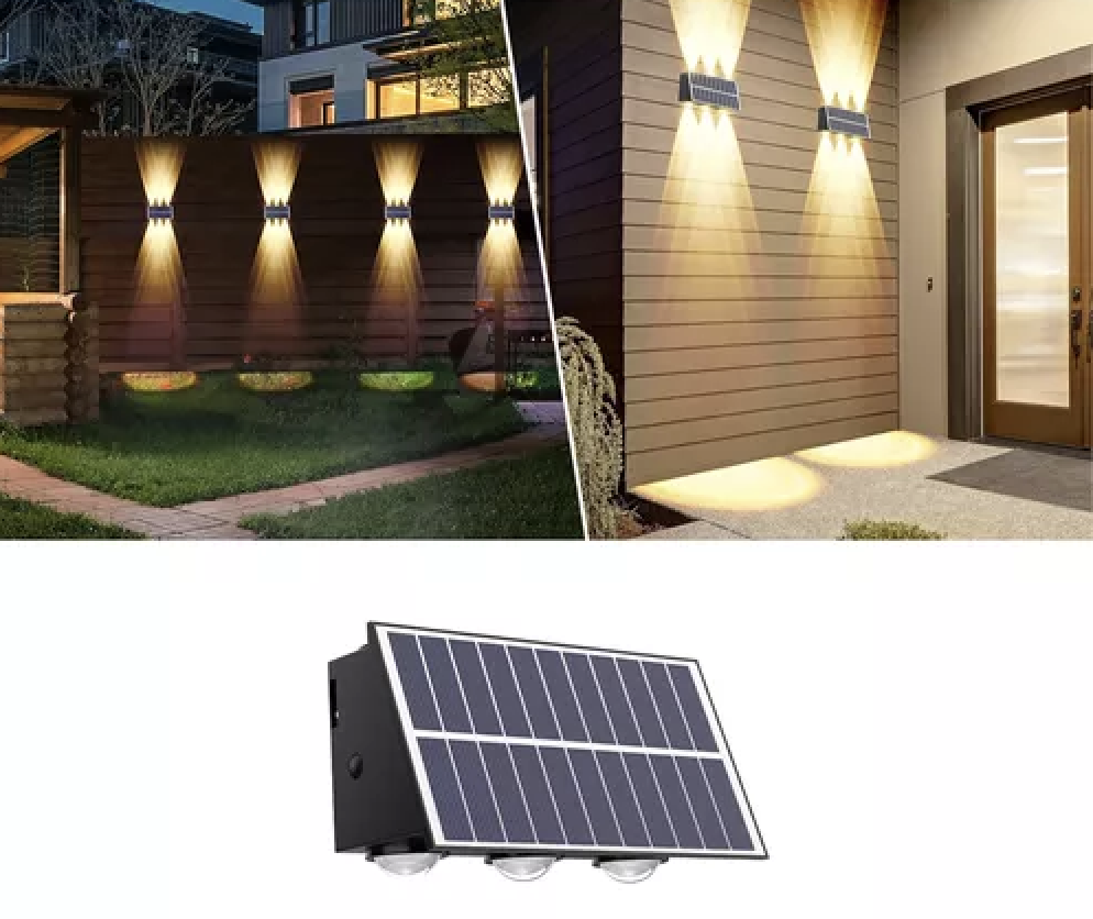 Miniatura 4 de Lampara solar exteriores 3 bombillos